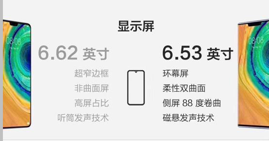 华为mate30和mate30pro的区别 