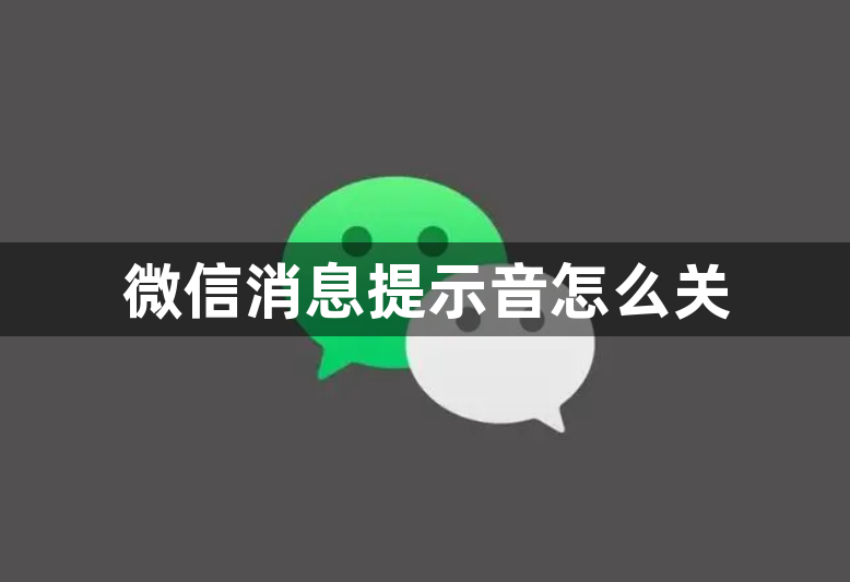 微信消息提示音怎么关-微信消息提示音关闭方法