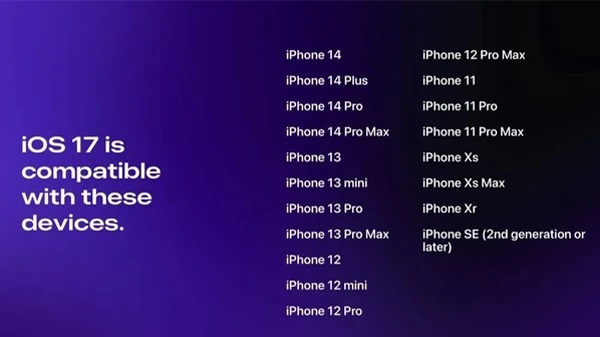 ios17支持哪几款机型-ios17支持机型介绍 