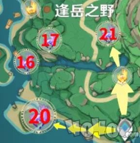 原神2.2雷神瞳在哪 2.2版本雷神瞳刷新位置大全介绍