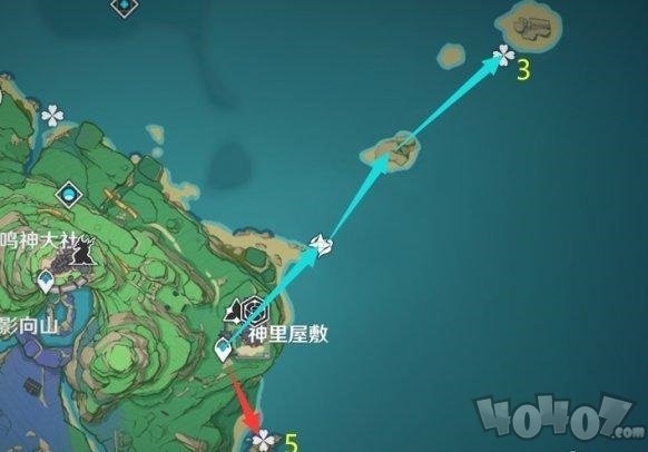 原神海灵芝分布图2.5 2022海灵芝采集路线分享