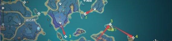 原神海灵芝分布图2.5 2022海灵芝采集路线分享