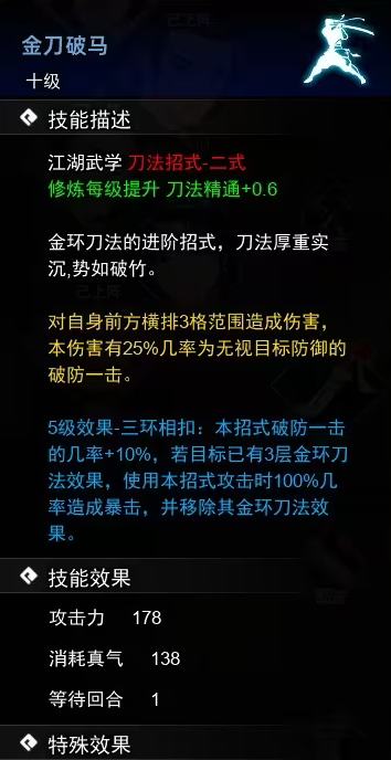 逸剑风云决刀法武学获取攻略