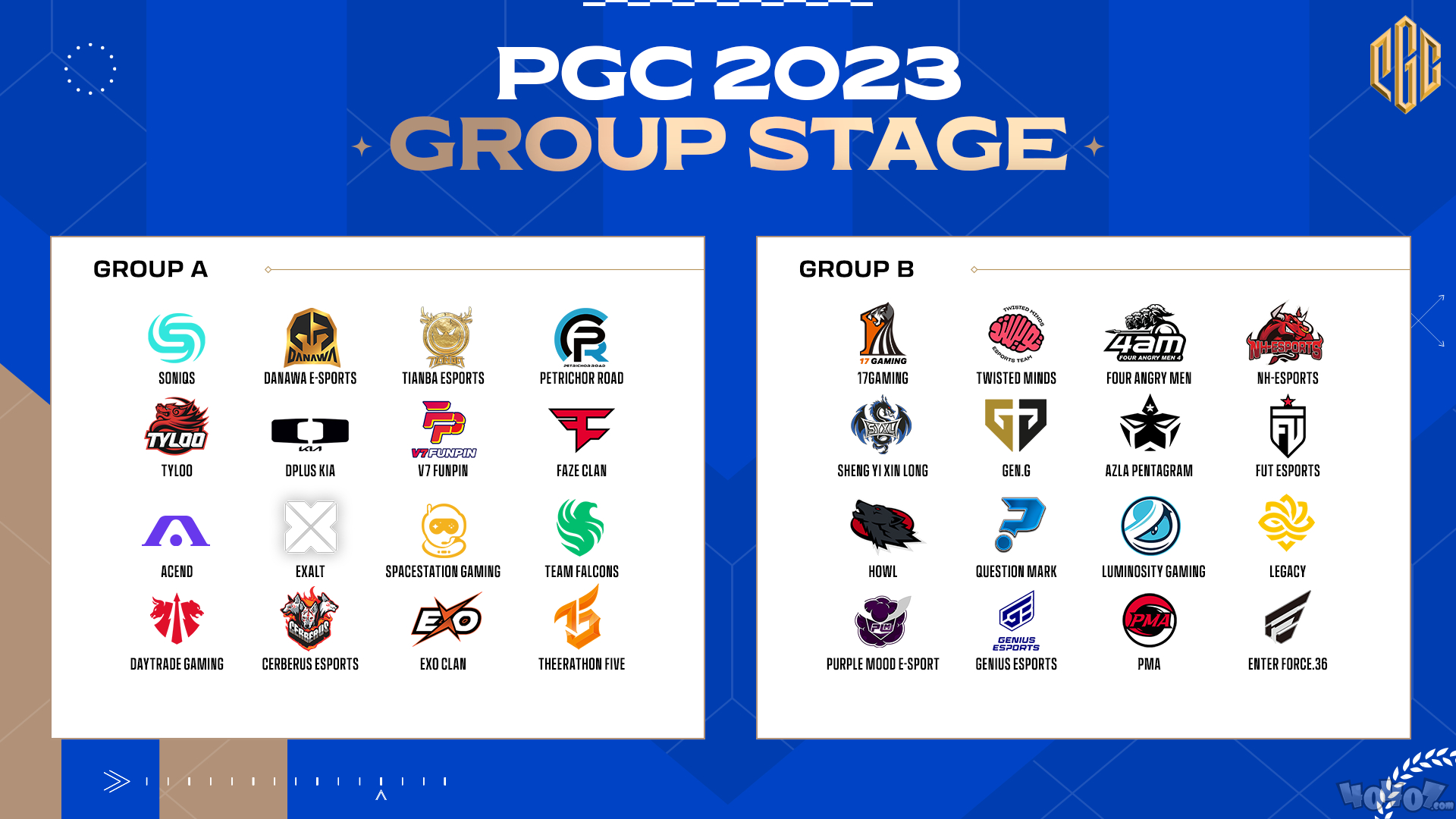 PUBG PGC2023正式开打！PCL赛区7支战队勇猛出征！