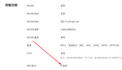 荣耀x50i有没有nfc-荣耀x50i支持nfc吗 