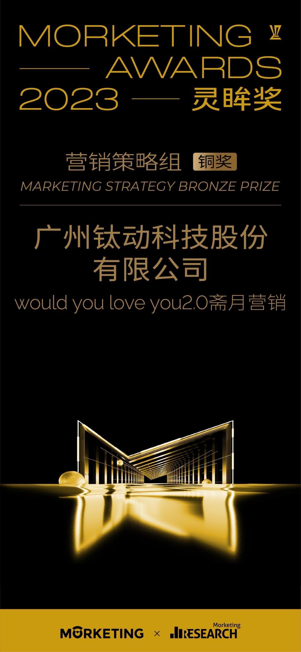 钛动电商案例斩获2023Morketing Awards灵眸奖，电商业务合伙人李昂受邀加入评审团