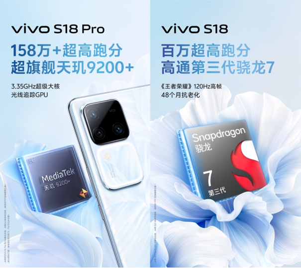 业内首批支持AI大模型，vivo S18系列将于12月14日发布