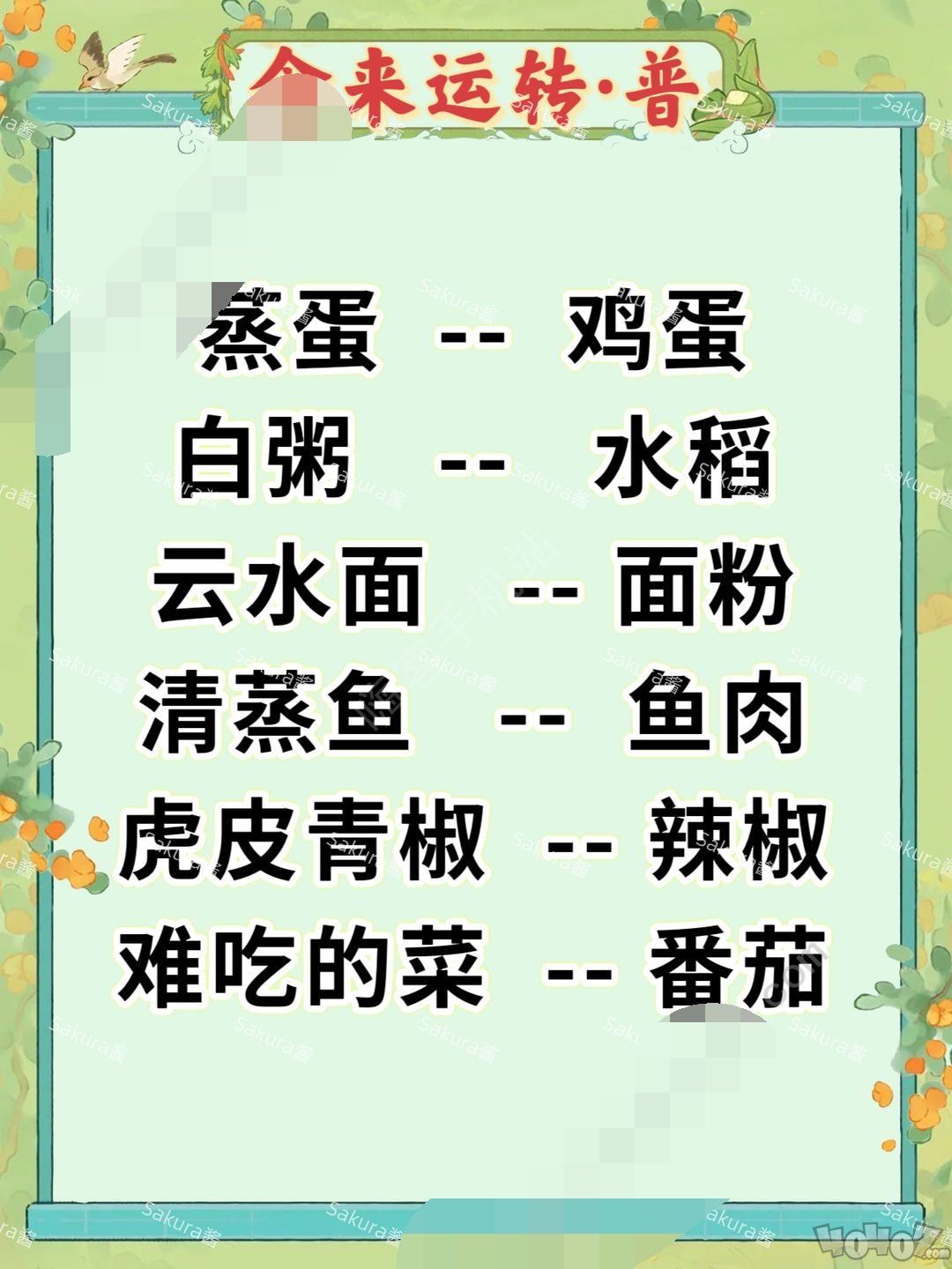 桃源深处有人家食来运转菜谱配方是什么 普良妙级所有菜谱图文一览